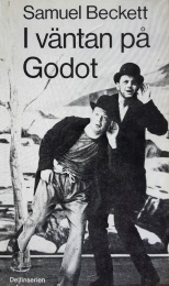 Omslagsbild för I väntan på Godot : pjäs i två akter