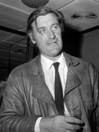 Poträttbild av Ted Hughes