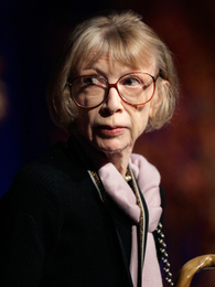 Poträttbild av Joan Didion