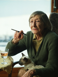 Poträttbild av Torborg Nedreaas