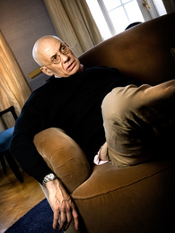 Portrait image of James Ellroy