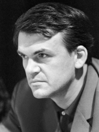 Poträttbild av Milan Kundera